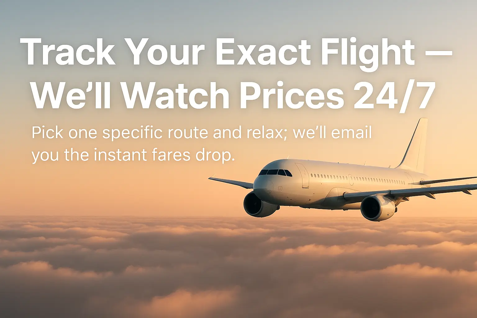 Tracking Specific itenerary flight prices